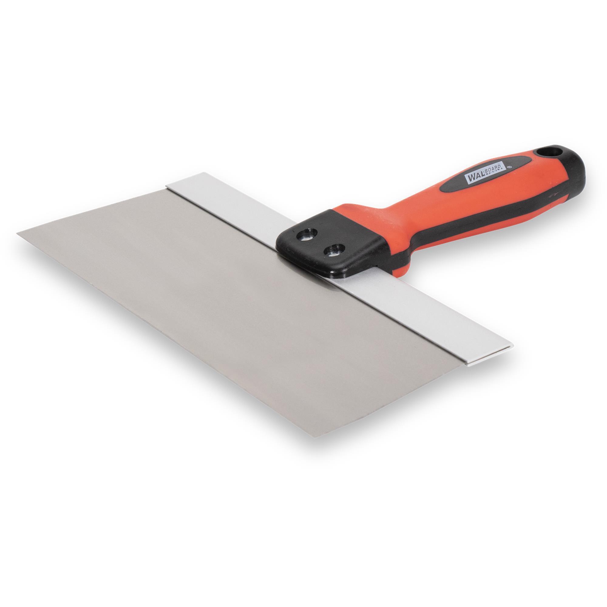 Wal-Board Taping Knife — 10in., Stainless Steel Blade, Soft Grip Handle, Model# 020-040